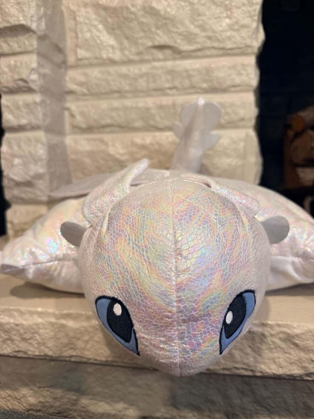 Pillow Pets DreamWorks How to Train Your Dragon Light Fury Plush Pillow